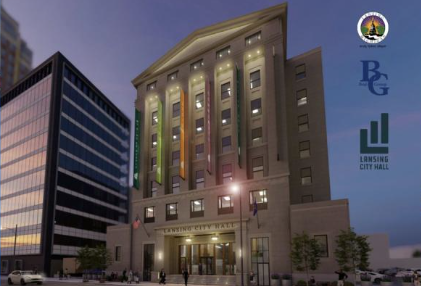 Rendering of new city hall