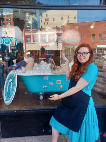 Danielle Hastings, Owner of Sylvia’s Sudsery
