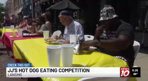 WILX Hot Dog Contest Screenshot