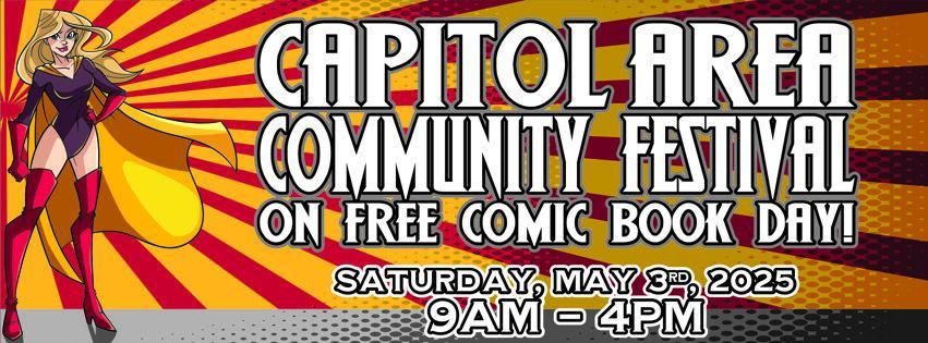Capitol area community festival event flyer